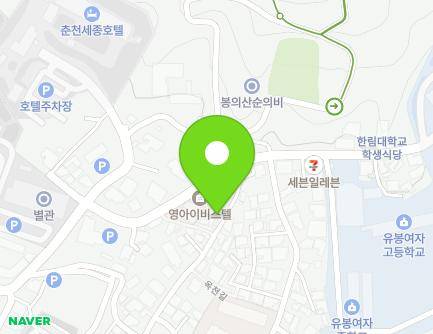 65-1 Okcheon-gil, Chuncheon-si, Gangwon-do, Republic of Korea Map