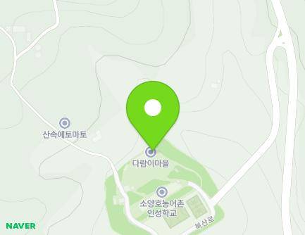 12-32 Jangjaegol-gil, Buksan-myeon, Chuncheon-si, Gangwon-do, Republic of Korea Map