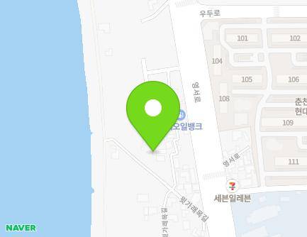 15 Witgaraemok-gil, Chuncheon-si, Gangwon-do, Republic of Korea Map