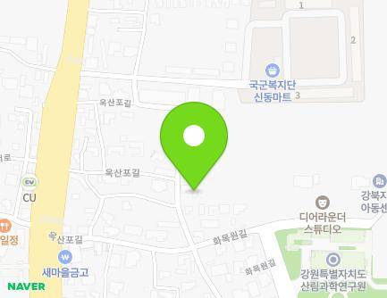 24 Oksanpo-gil, Chuncheon-si, Gangwon-do, Republic of Korea Map