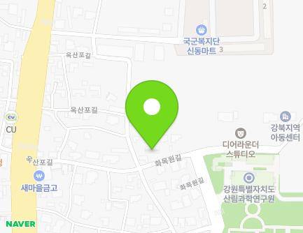 29-10 Hwamogwon-gil, Chuncheon-si, Gangwon-do, Republic of Korea Map