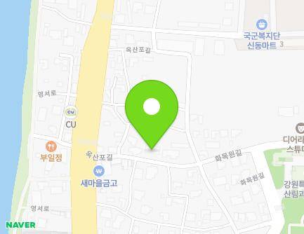 17-8 Oksanpo-gil, Chuncheon-si, Gangwon-do, Republic of Korea Map