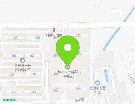 2922 Yeongseo-ro, Chuncheon-si, Gangwon-do, Republic of Korea Map