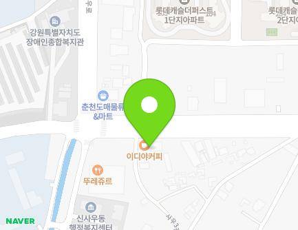 38 Sau-ro, Chuncheon-si, Gangwon-do, Republic of Korea Map
