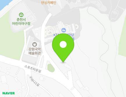 6 Sports town-gil 399beon-gil, Chuncheon-si, Gangwon-do, Republic of Korea Map