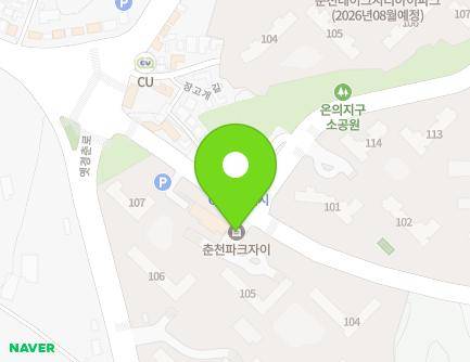 460 Sports town-gil, Chuncheon-si, Gangwon-do, Republic of Korea Map