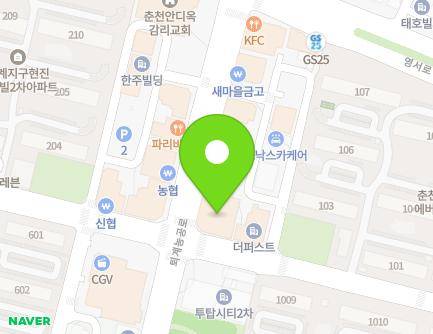 85 Jiseok-ro, Chuncheon-si, Gangwon-do, Republic of Korea Map