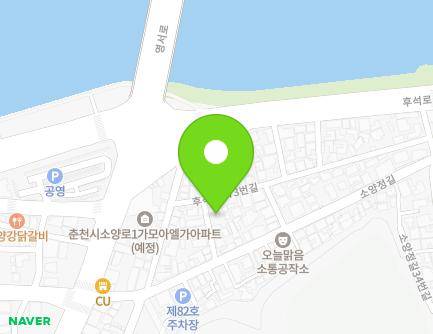 25-1 Huseok-ro 573beon-gil, Chuncheon-si, Gangwon-do, Republic of Korea Map