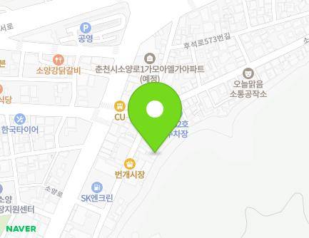 32 Beongaesijang-gil, Chuncheon-si, Gangwon-do, Republic of Korea Map