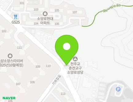 40 Mosumul-gil, Chuncheon-si, Gangwon-do, Republic of Korea Map
