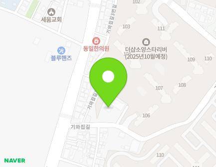 3 Giwajip-gil 9beon-gil, Chuncheon-si, Gangwon-do, Republic of Korea Map