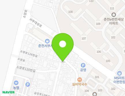 26 Geumgang-ro 13beon-gil, Chuncheon-si, Gangwon-do, Republic of Korea Map