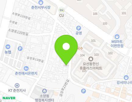 32-1 Soyanggogae-gil, Chuncheon-si, Gangwon-do, Republic of Korea Map