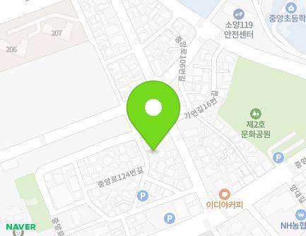 16-2 Jungang-ro 124beon-gil, Chuncheon-si, Gangwon-do, Republic of Korea Map