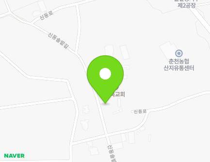 78-1 Sindongsolbat-gil, Chuncheon-si, Gangwon-do, Republic of Korea Map
