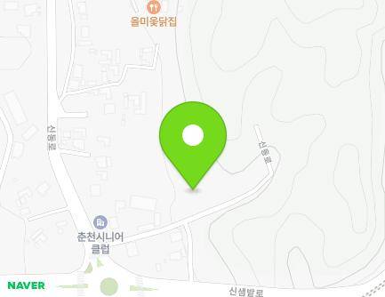 30-11 Sindong-ro, Chuncheon-si, Gangwon-do, Republic of Korea Map
