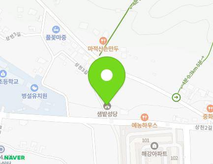 39 Sangcheon 2-gil, Sinbuk-eup, Chuncheon-si, Gangwon-do, Republic of Korea Map
