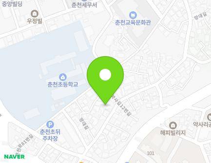 48 Mangdae-gil, Chuncheon-si, Gangwon-do, Republic of Korea Map