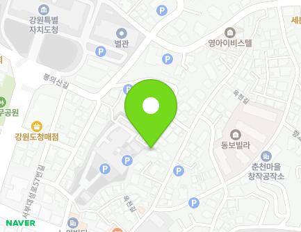 43-11 Okcheon-gil, Chuncheon-si, Gangwon-do, Republic of Korea Map