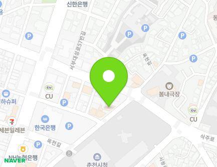 27 Okcheon-gil, Chuncheon-si, Gangwon-do, Republic of Korea Map