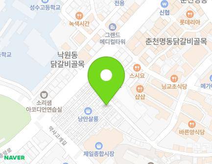 8-2 Jungang-ro 77beon-gil, Chuncheon-si, Gangwon-do, Republic of Korea Map