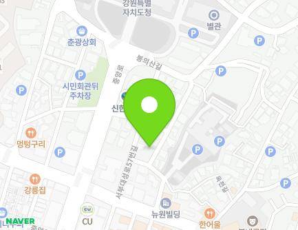 9 Seobudaeseong-ro 63beon-gil, Chuncheon-si, Gangwon-do, Republic of Korea Map