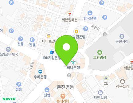 B49-1 Jungang-ro, Chuncheon-si, Gangwon-do, Republic of Korea Map