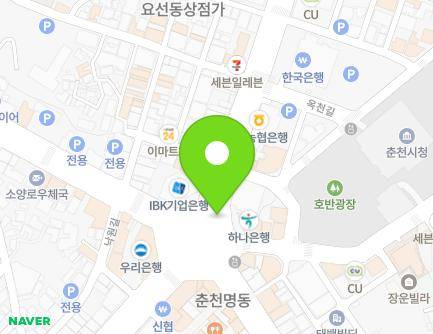 B47-1 Jungang-ro, Chuncheon-si, Gangwon-do, Republic of Korea Map