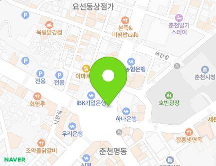 B47 Jungang-ro, Chuncheon-si, Gangwon-do, Republic of Korea Map