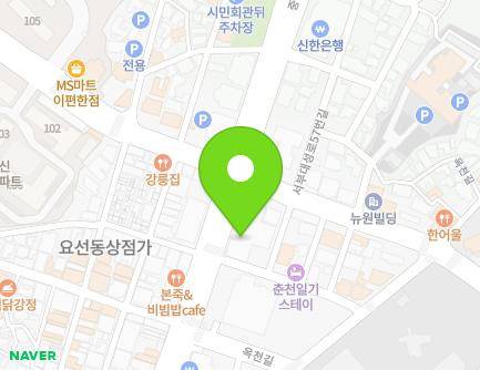 23 Jungang-ro, Chuncheon-si, Gangwon-do, Republic of Korea Map