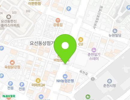 B33-1 Jungang-ro, Chuncheon-si, Gangwon-do, Republic of Korea Map
