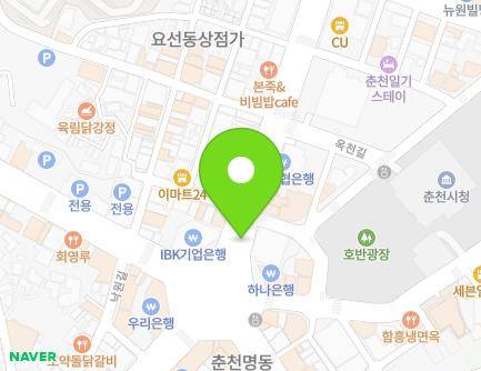 B43-4 Jungang-ro, Chuncheon-si, Gangwon-do, Republic of Korea Map
