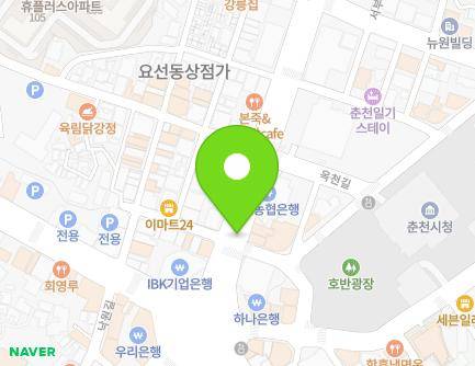 B41-2 Jungang-ro, Chuncheon-si, Gangwon-do, Republic of Korea Map