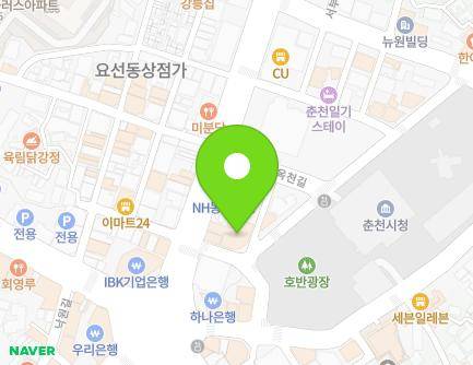 B41-3 Jungang-ro, Chuncheon-si, Gangwon-do, Republic of Korea Map