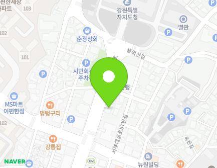 11 Jungang-ro, Chuncheon-si, Gangwon-do, Republic of Korea Map