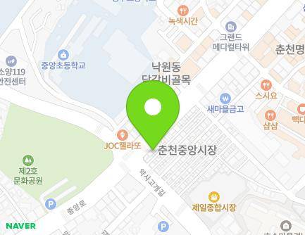 B85-2 Jungang-ro, Chuncheon-si, Gangwon-do, Republic of Korea Map