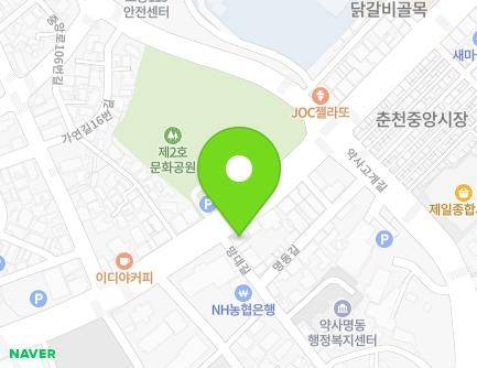 101 Jungang-ro, Chuncheon-si, Gangwon-do, Republic of Korea Map