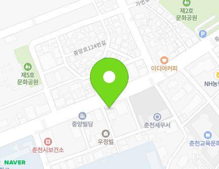 123 Jungang-ro, Chuncheon-si, Gangwon-do, Republic of Korea Map