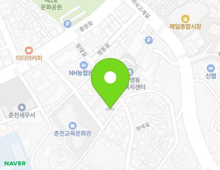 39 Yaksa-gil, Chuncheon-si, Gangwon-do, Republic of Korea Map