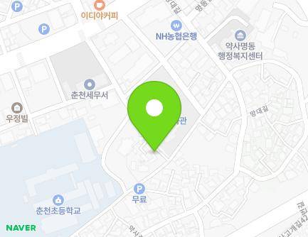 13-7 Jungang-ro 113beon-gil, Chuncheon-si, Gangwon-do, Republic of Korea Map