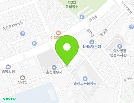7 Jungang-ro 113beon-gil, Chuncheon-si, Gangwon-do, Republic of Korea Map