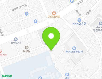 12 Jungang-ro 113beon-gil, Chuncheon-si, Gangwon-do, Republic of Korea Map
