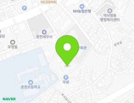 13-8 Jungang-ro 113beon-gil, Chuncheon-si, Gangwon-do, Republic of Korea Map