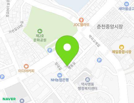 50-1 Myeongdong-gil, Chuncheon-si, Gangwon-do, Republic of Korea Map