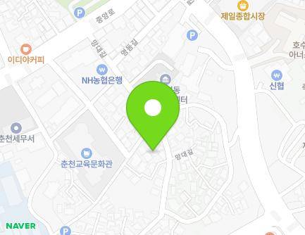 38-1 Yaksa-gil, Chuncheon-si, Gangwon-do, Republic of Korea Map