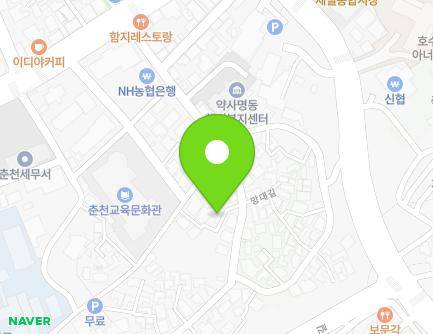 34-5 Yaksa-gil, Chuncheon-si, Gangwon-do, Republic of Korea Map