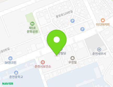 131 Jungang-ro, Chuncheon-si, Gangwon-do, Republic of Korea