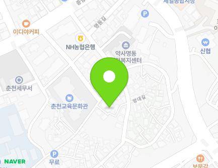 34-3 Yaksa-gil, Chuncheon-si, Gangwon-do, Republic of Korea Map