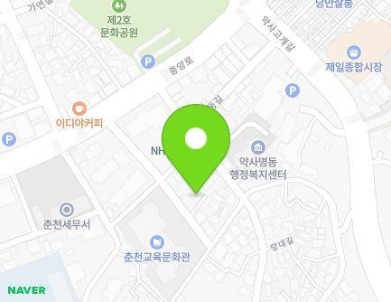 13 Jungang-ro 107beon-gil, Chuncheon-si, Gangwon-do, Republic of Korea Map
