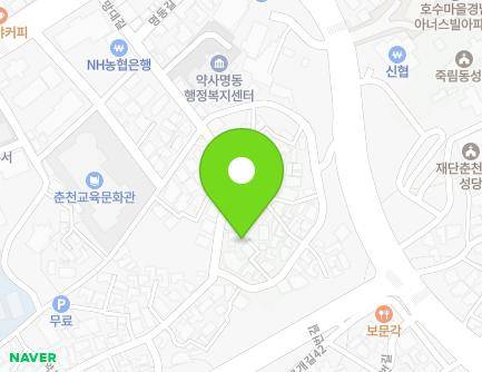 66-5 Yaksa-gil, Chuncheon-si, Gangwon-do, Republic of Korea Map